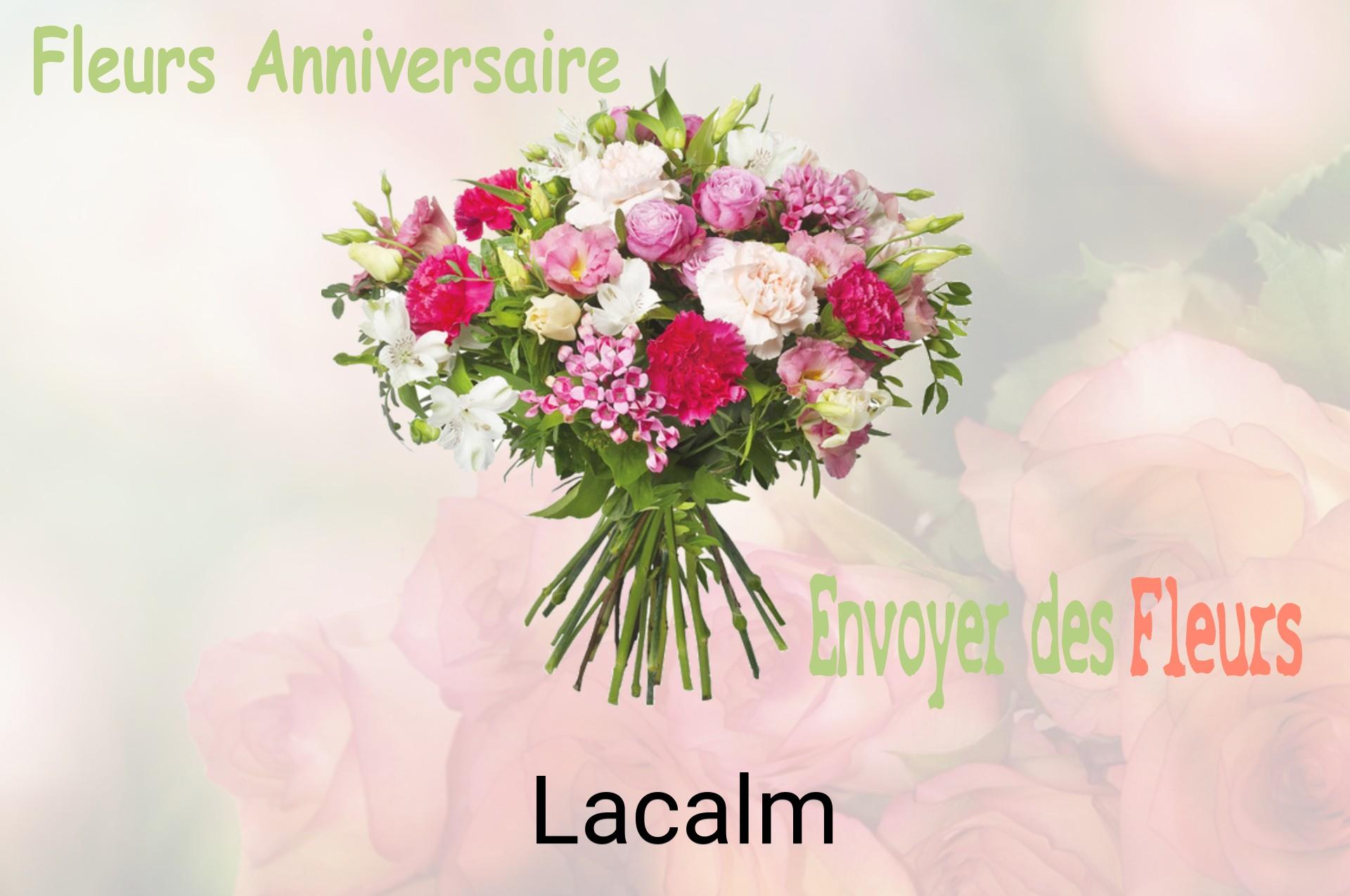 Bouquet de fleurs d’anniversaire livré à Lacalm