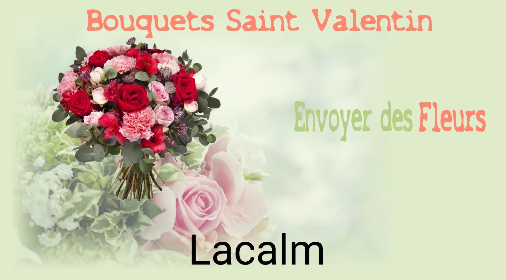Roses de Saint-Valentin livrées à Lacalm